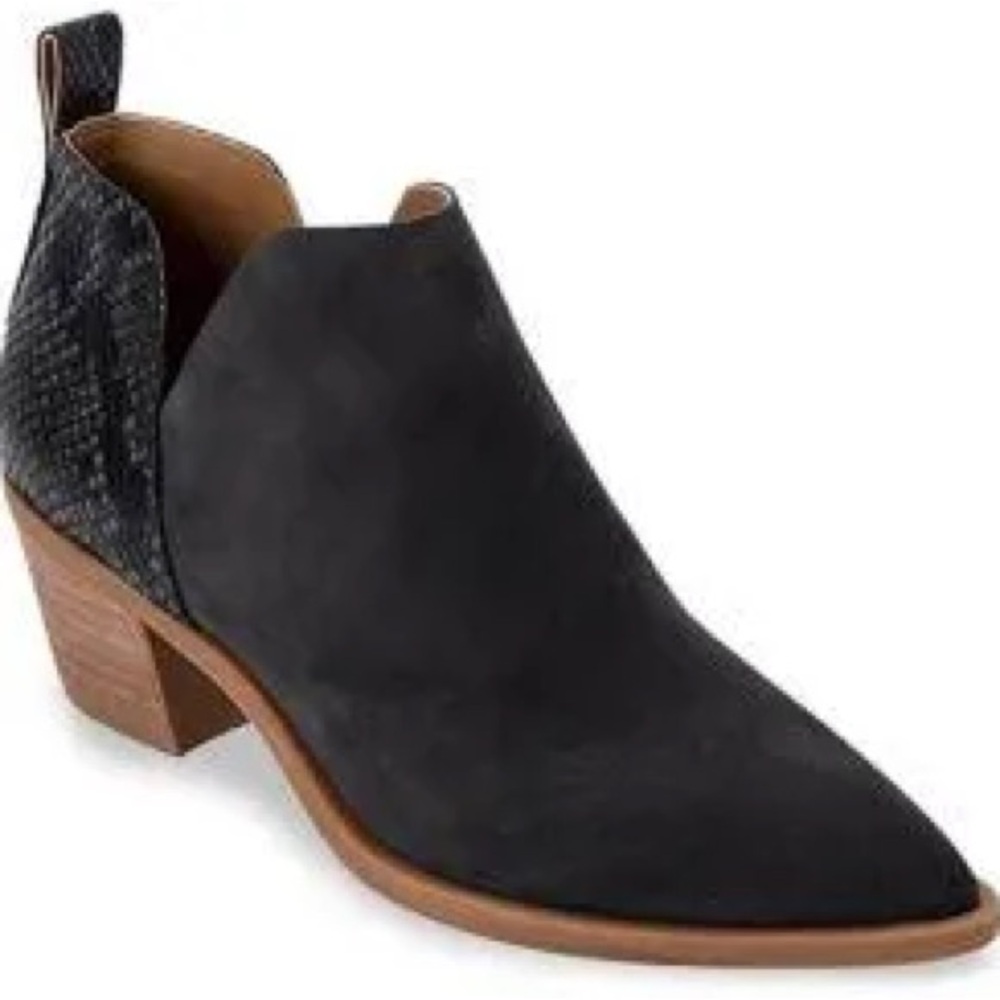 Dolce Vita Sue Anthracite Heeled Booties